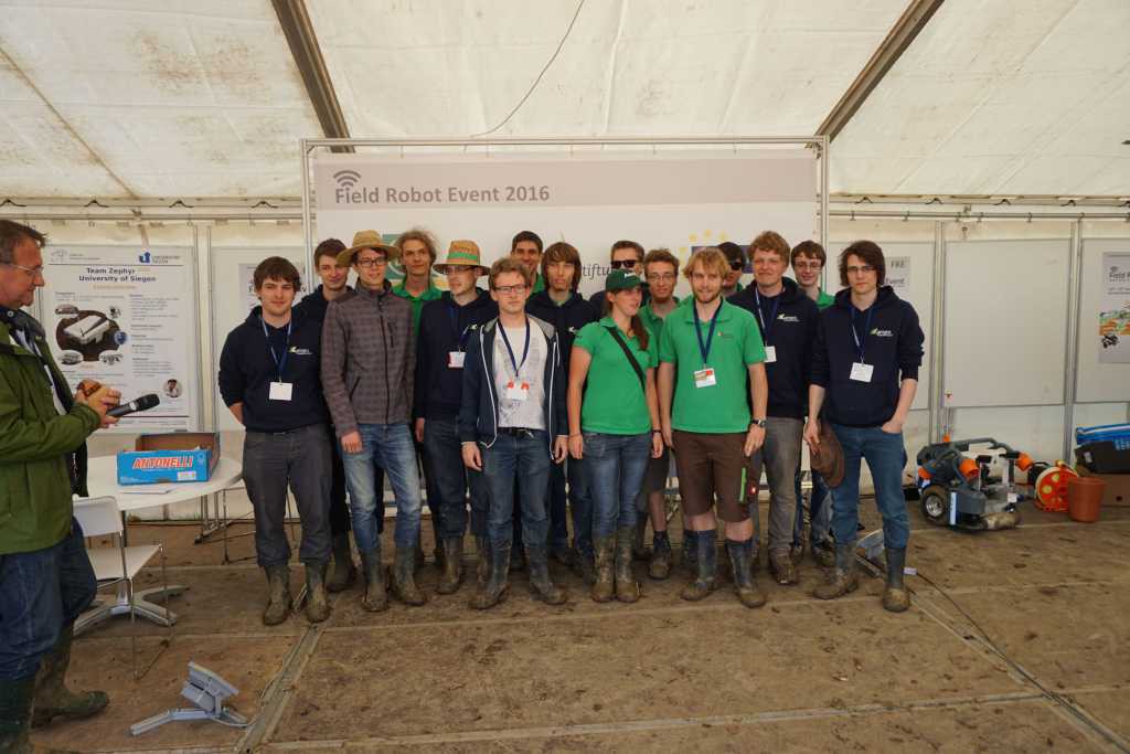 Bild bei der Siegerehrung