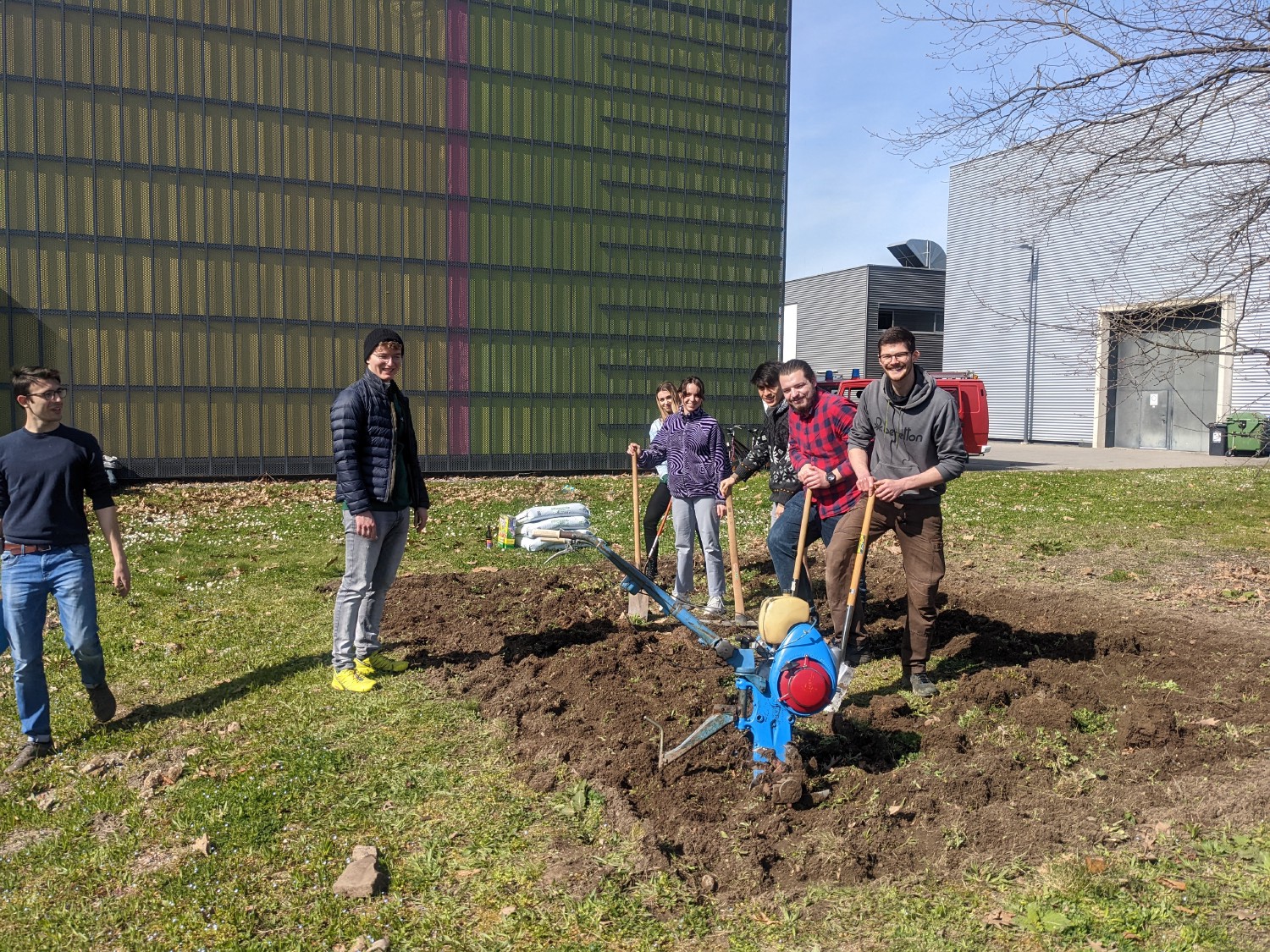 Some Kamaros dig up and remove the stones so that corn can grow there